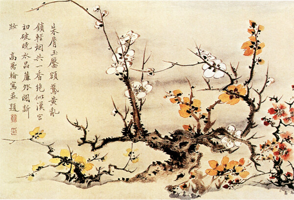 中国传统花卉艺术