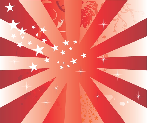 紅色潮流矢量
