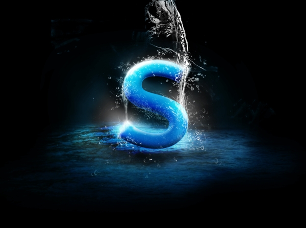 流水字