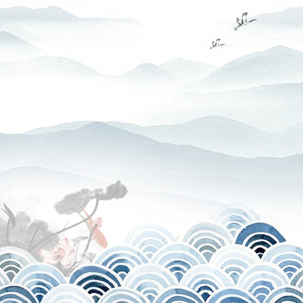 中國(guó)風(fēng)背景