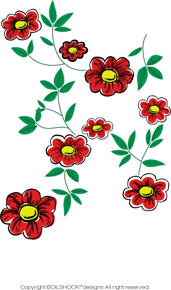 花朵花紋主題