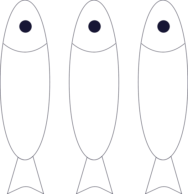 三只小魚