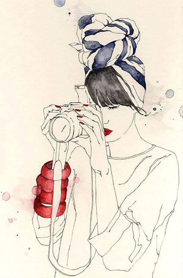 位圖插畫時(shí)尚插畫人物插畫人物免費(fèi)素材