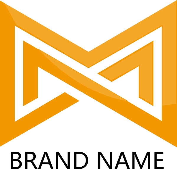 M字母企业logo