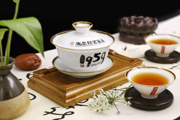 英红九号茶叶陶瓷茶具