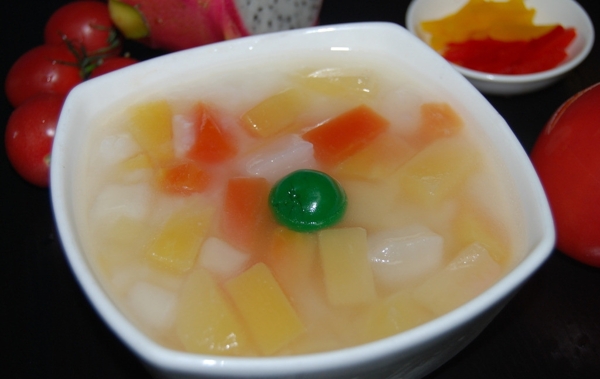 水果粥圖片