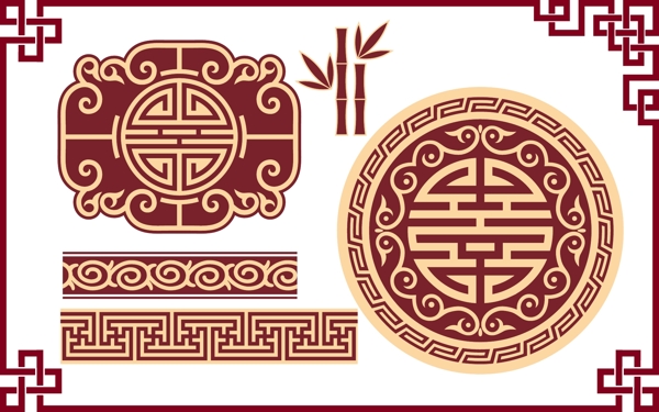 中國(guó)風(fēng)邊框圖片
