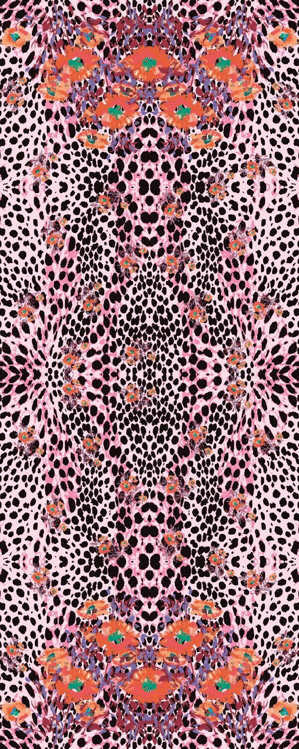 豹紋花