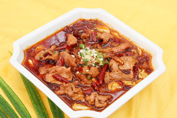 水煮黃牛肉圖片