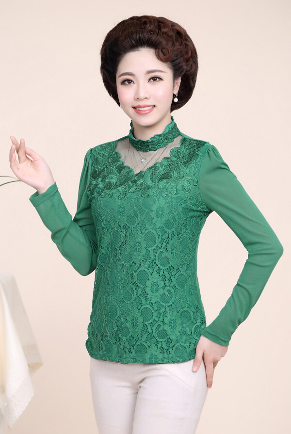 女裝媽媽裝淘寶女裝婦女裝圖片