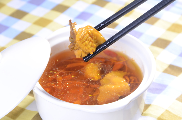 蟲草花雞湯