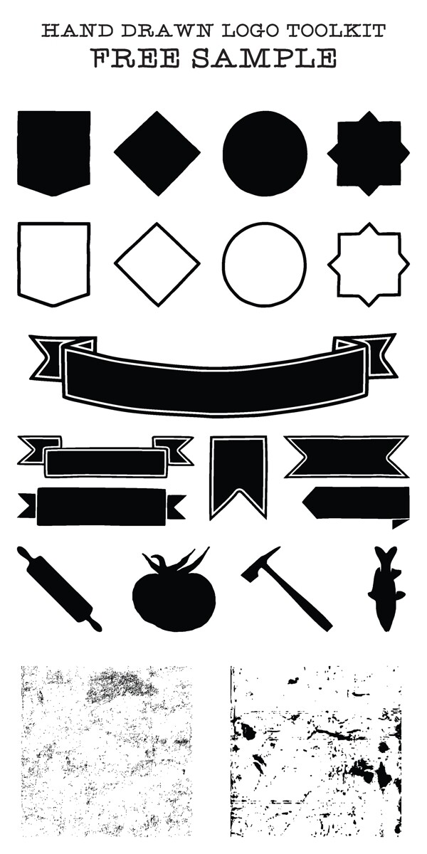 手繪徽標(biāo)工具包