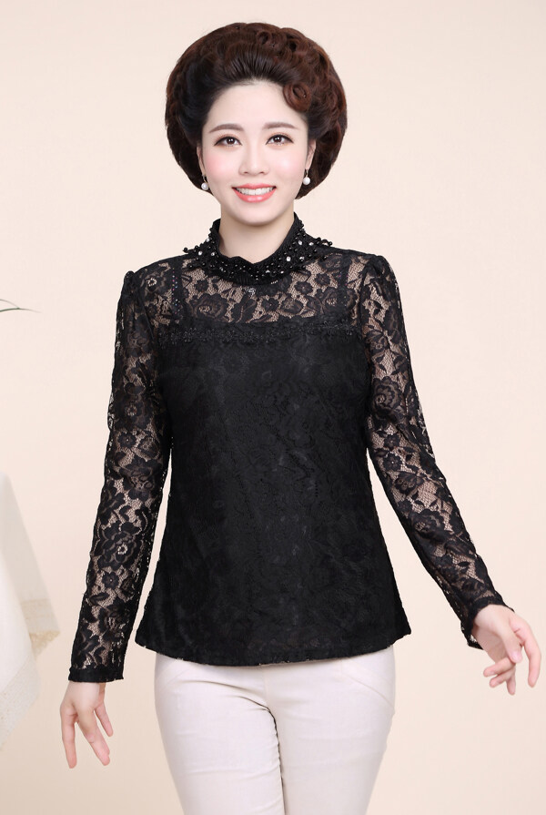 女裝媽媽裝淘寶女裝婦女裝圖片