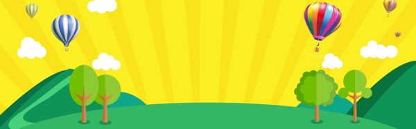 卡通banner