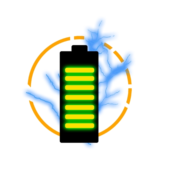 閃電電池商用素材
