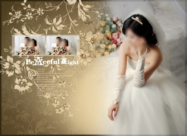 婚紗照相冊圖片
