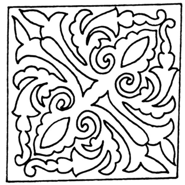 團(tuán)花紋樣傳統(tǒng)圖案0104
