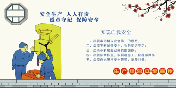 安全生產(chǎn)展板