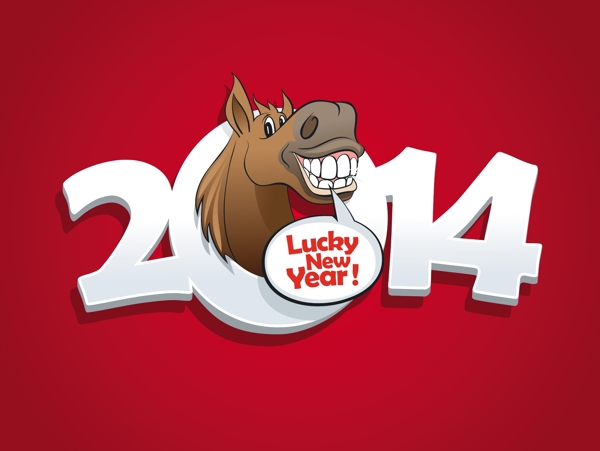 2014年新年背景圖片