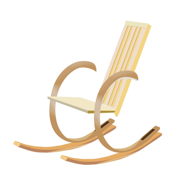 木质摇椅躺椅
