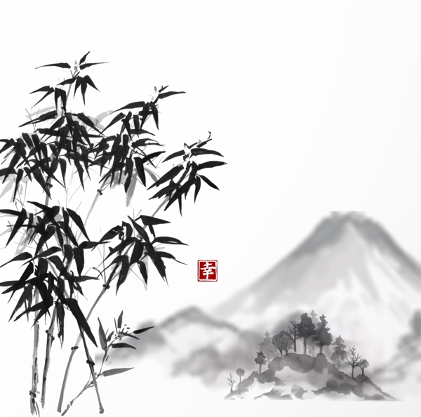 竹子背景
