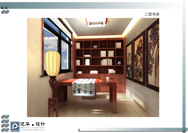 書房效果圖圖片