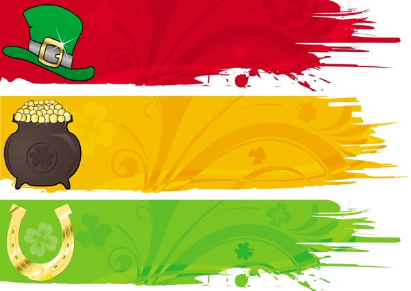購物主題潮流banner矢量素材