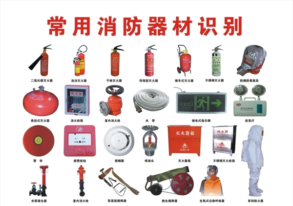 消防常用器材圖片