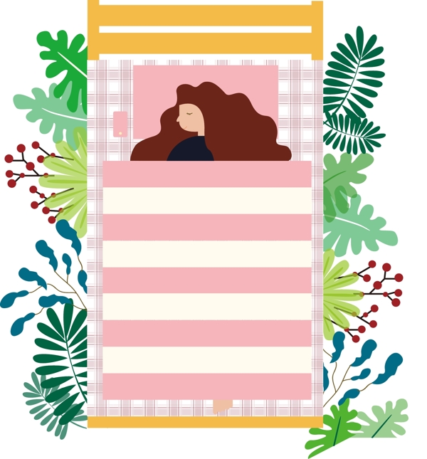 扁平化女孩