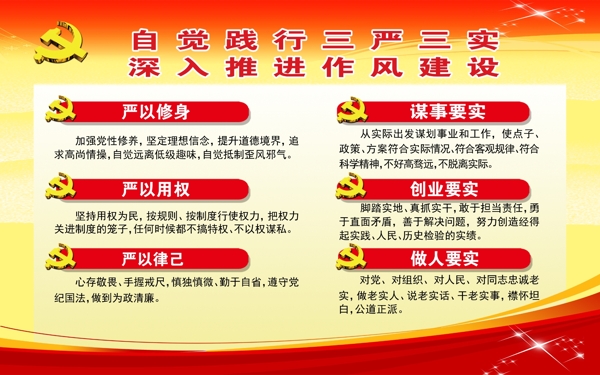 三嚴三實