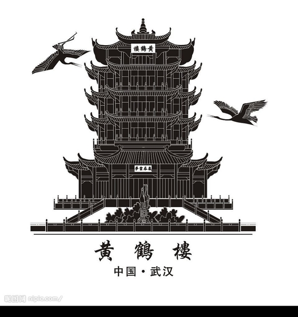 中國(guó)武漢黃鶴樓圖片