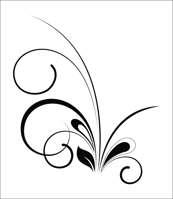黑色的插花藝術(shù)