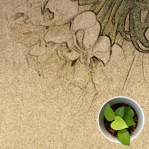 中國風麻布復(fù)古懷舊背景