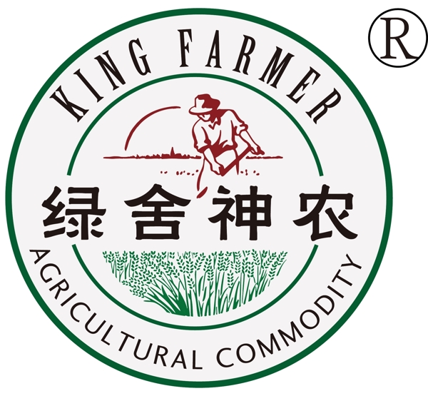 綠舍神農(nóng)標志logo