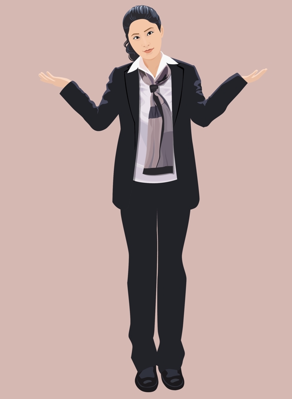 時尚插畫圖片