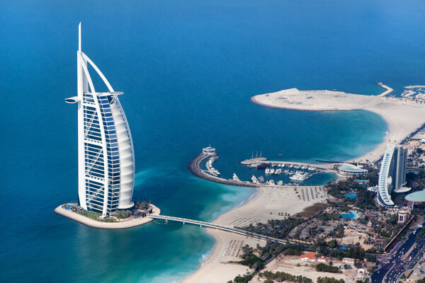 迪拜酒店风景图片