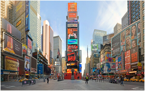 纽约时代广场图片