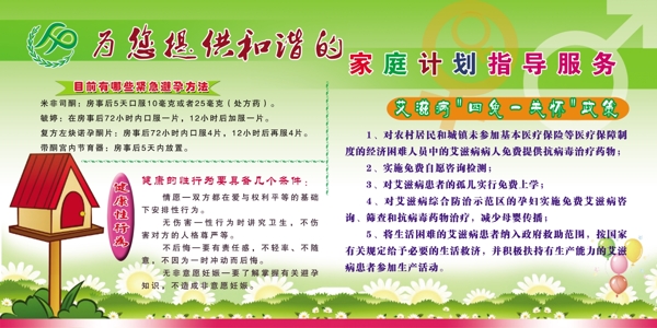 計(jì)劃生育展板圖片