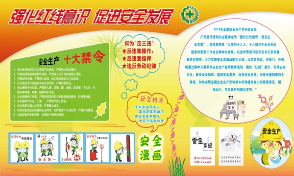 安全生產(chǎn)展板