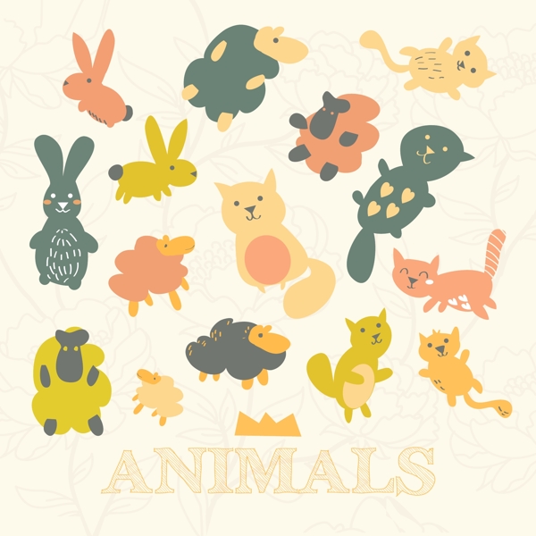 卡通動物