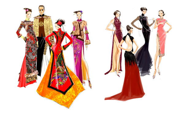 服裝設(shè)計效果圖