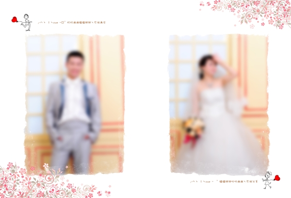 婚紗模板圖片