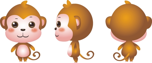 卡通原創(chuàng)猴子
