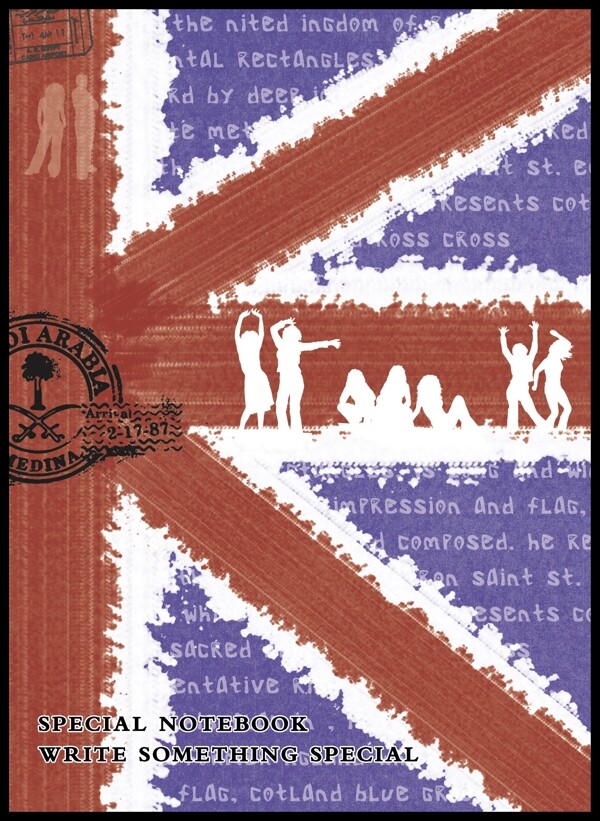 英国国旗装饰画图片