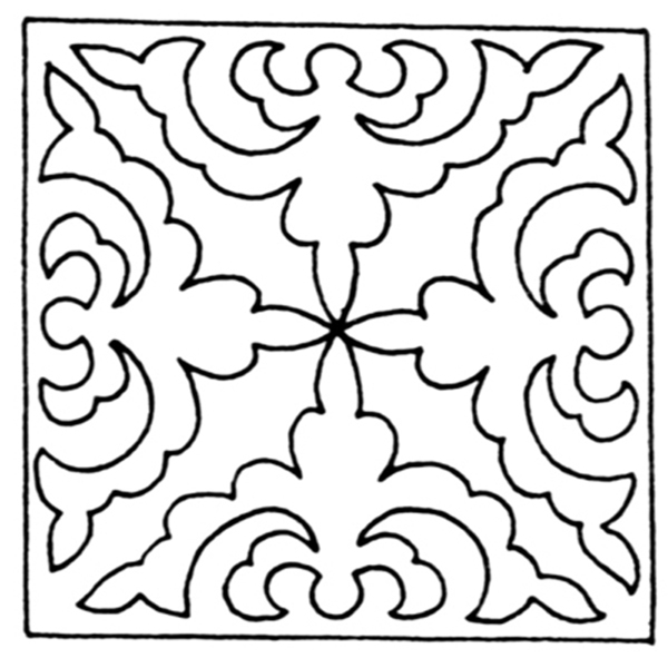團(tuán)花紋樣傳統(tǒng)圖案0081