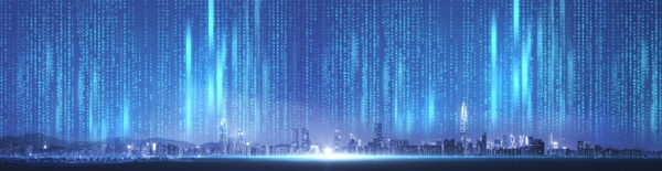 城市数据科技未来线条海报素材