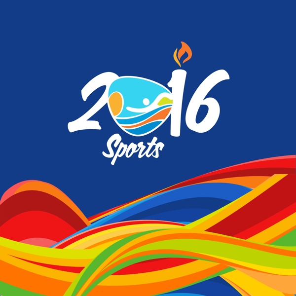 2016奥运会体育海报素材