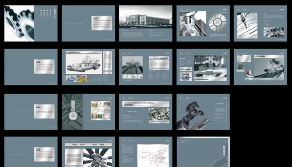 工业画册设计图片