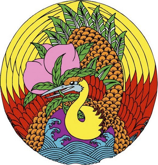 位圖動(dòng)物鳥類鳳凰色彩免費(fèi)素材