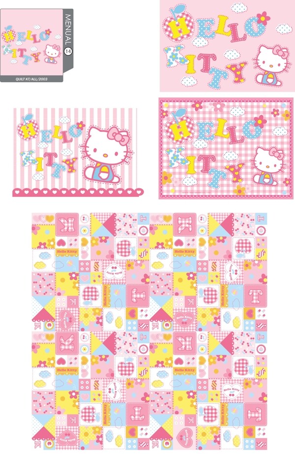hellokitty矢量圖片